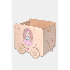 Ящики для игрушек PeMa Kids Ящик для игрушек Девочка с мороженым 46х36.5х35 см