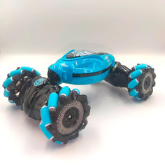 Радиоуправляемые игрушки Sharktoys Игрушечная спортивная машинка перевертыш с большими колесами на радиоуправлении