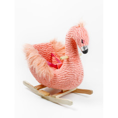Качалки-игрушки Качалка AmaroBaby Фламинго Flamingo 66х59х35 см