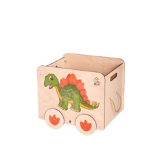 Ящики для игрушек PeMa Kids Ящик под игрушки Динозавр 46x36.5x35 см