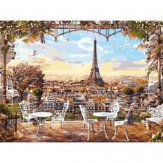 Картины по номерам Остров Сокровищ Картина по номерам Париж 40х50 см