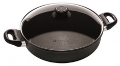 Посуда и инвентарь Swiss Diamond Сотейник с 2-мя ручками и крышкой индукционный 28 см 3.5 л