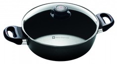 Посуда и инвентарь Swiss Diamond Сотейник с 2-мя ручками и крышкой 24 см 3 л
