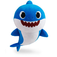 Мягкие игрушки Мягкая игрушка Baby Shark плюшевая Папа Акула 15 см