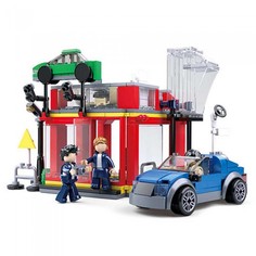 Конструкторы Конструктор Sluban Автомастерская (302 детали)