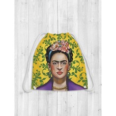 Мешки для обуви JoyArty Сумка рюкзак-мешок для обуви и вещей Просто Фрида 40х38 см