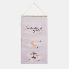 Карманы и панно Этель Кармашек текстильный Fantastic girl 3 отделения