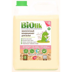 Бытовая химия Biolik Кондиционер для белья миндальное молочко 5 л