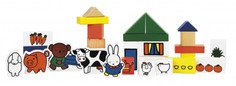 Деревянные игрушки Деревянная игрушка Totum Набор для творчества Miffy Ферма