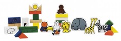 Деревянные игрушки Деревянная игрушка Totum Набор для творчества Miffy Зоопарк