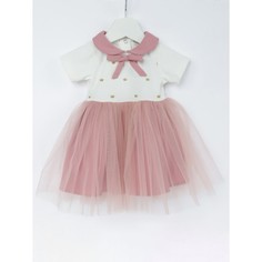 Платья и сарафаны Trendyco kids Платье трикотажное с фатином Корона