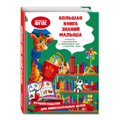 Раннее развитие Эксмо Большая книга знаний малыша