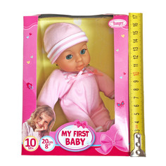 Куклы и одежда для кукол Bayer Desing Кукла Мой первый малыш 20 cм