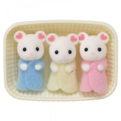 Игровые наборы Sylvanian Families Набор Тройняшки Зефирные мышата