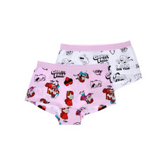 Белье и колготки Playtoday Трусы трикотажные для девочек 12241908 2 шт.