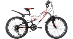 Двухколесные велосипеды Велосипед двухколесный Novatrack Shark Microshift/Power V-brake 20"