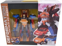 Роботы Наша Игрушка Трансформер 3 в 1 Робот-машина