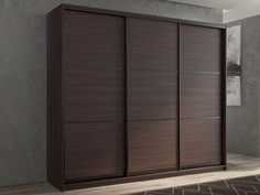 Шкафы Шкаф РВ-Мебель купе 3-х дверный Кааппи 4 180х45 см (Венге)
