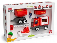 Машины Efko Игровой набор Спецтехника: пожарная машина (8 предметов)