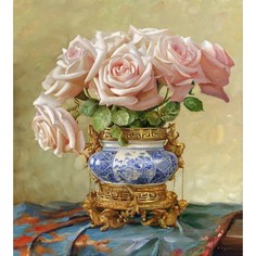 Картины своими руками Molly Картина мозаикой Бузин Восточные Розы 40х50 см