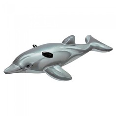 Матрасы для плавания Intex Дельфин надувной с ручками 175 х 66 см
