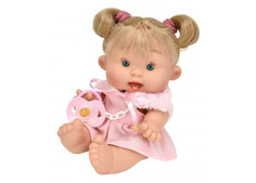 Куклы и одежда для кукол Nines Artesanals dOnil Пупс-мини Pepotes Тыковка с волосами вид 1 26 см