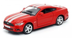 Машины Uni-Fortune Машина инерционная RMZ City Ford 2015 Mustang with Strip 1:32