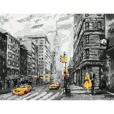 Картины по номерам Molly Картина по номерам Нью-Йорк 30х40 см