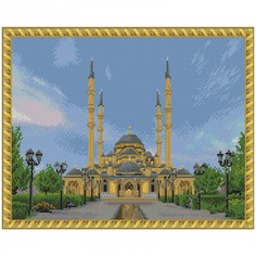 Картины своими руками Molly Картина мозаика Сердце Чечни 40х50 см