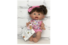 Куклы и одежда для кукол Nines Artesanals dOnil Пупс-мини Pepotes Тыковка с волосами вид 3 26 см 954-3