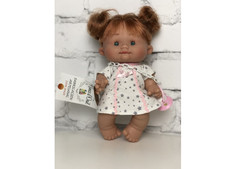 Куклы и одежда для кукол Nines Artesanals dOnil Пупс-мини Pepotes Тыковка с волосами вид 6 26 см