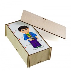 Деревянные игрушки Деревянная игрушка Paremo Игровой набор Составные картинки Профессии