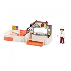 Игровые наборы Efko Раскладывающийся игровой набор Кухня с аксессуарами и фигуркой повара