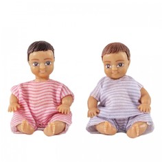 Куклы и одежда для кукол Lundby Набор кукл для домика два пупса