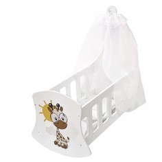 Кроватки для кукол Кроватка для куклы Paremo люлька с балдахином Мимими Крошка Лео