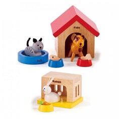 Деревянные игрушки Деревянная игрушка Hape Набор Животные E3455A