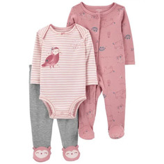 Комплекты детской одежды Carters Комплект для девочки 1M755110