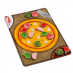 Деревянные игрушки Деревянная игрушка Paremo Игровой набор Липучка Пицца с колбасой