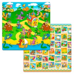 Игровые коврики Игровой коврик FunKids Small-12, толщина 12 мм FD-S12-2S