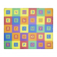 Игровые коврики Игровой коврик FunKids 12" с русскими буквами толщина 10 мм KB-007R-NT10