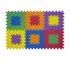 Игровые коврики Игровой коврик FunKids 12" Мозаика-12, толщина 10мм KB-049-6-NT10-M
