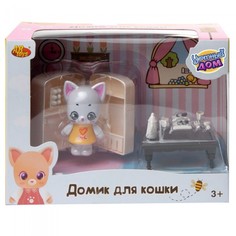 Игровые наборы ABtoys Игровой набор Уютный дом Домик для кошки малый Кухня PT-01309