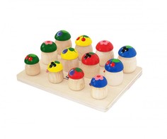Деревянные игрушки Деревянная игрушка Краснокамская игрушка Грибочки
