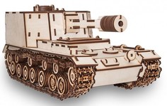 Сборные модели Eco Wood Art Конструктор 3D EWA Танк САУ-212