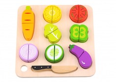 Деревянные игрушки Деревянная игрушка Tooky Toy Игровой набор Овощи