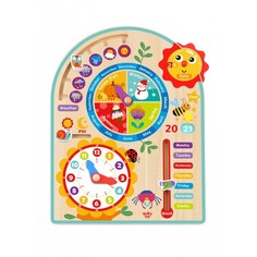 Деревянные игрушки Деревянная игрушка Tooky Toy Набор Мой календарь TL083