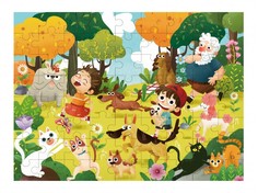 Деревянные игрушки Деревянная игрушка Tooky Toy Пазл Зоопарк