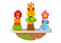 Деревянные игрушки Деревянная игрушка Tooky Toy Игра-баланс Животные