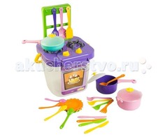 Ролевые игры Tigres Набор посуды столовый Ромашка с плиткой 25 элементов Тигрес