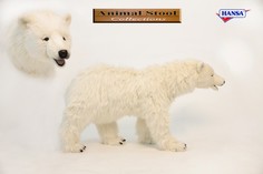 Мягкие игрушки Мягкая игрушка Hansa Полярный медведь 110 см